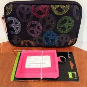 Accessory/Makeup Clutch and Purse Combo